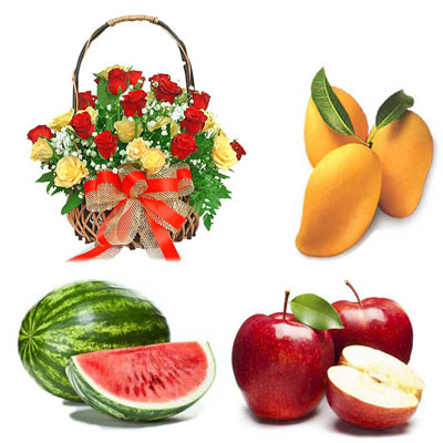 "Fruits N Flowers - Code FF03 (Express Delivery) - Click here to View more details about this Product